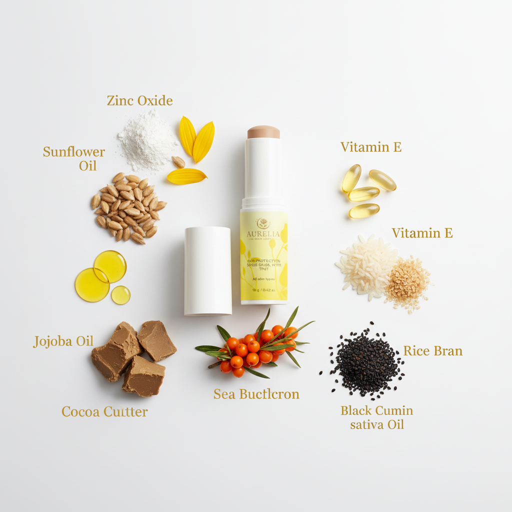 SPF50 Stick – White Studio