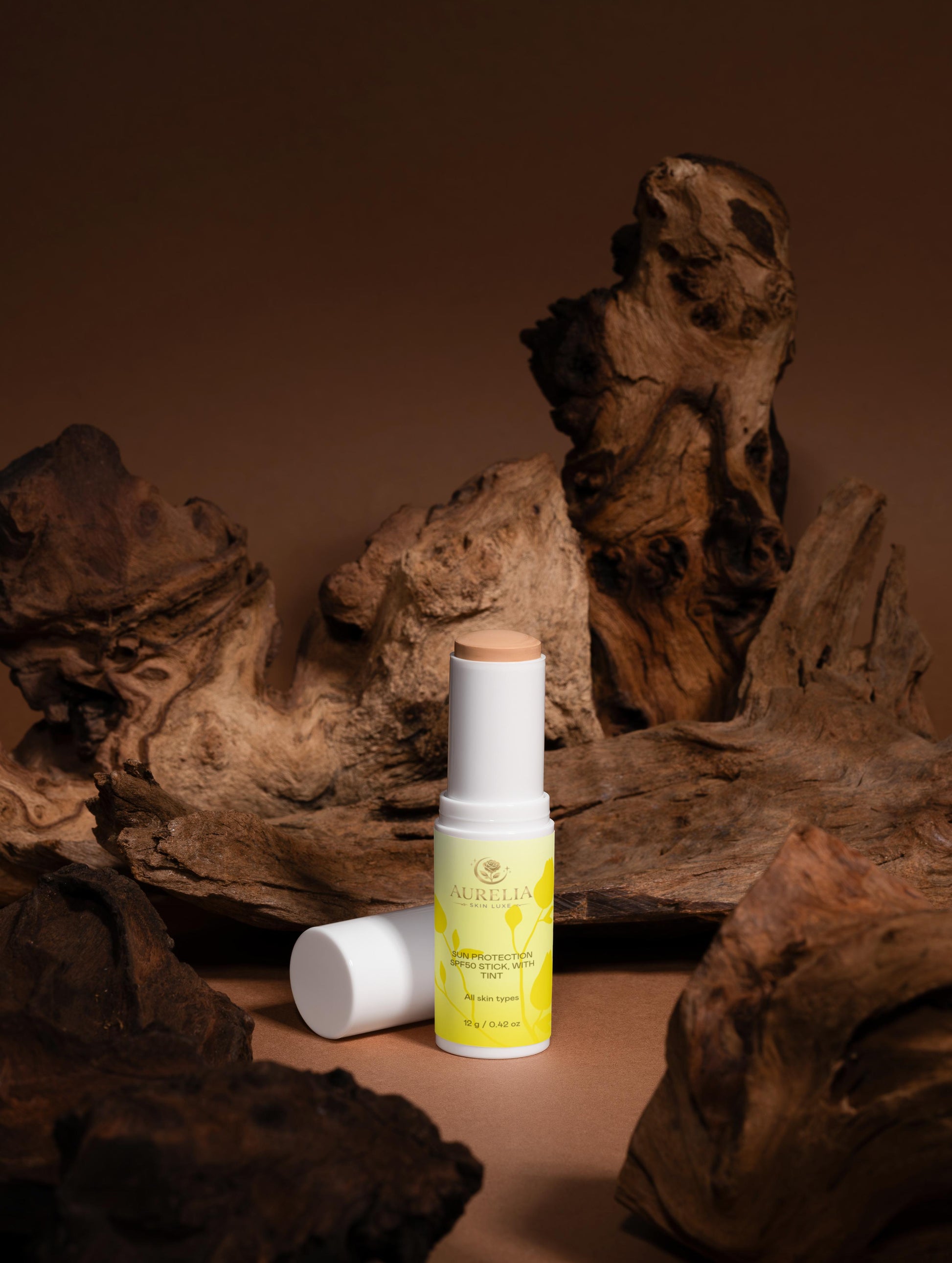 Sun Protection SPF50 Stick, with tint - Aurelia Skin Luxe
