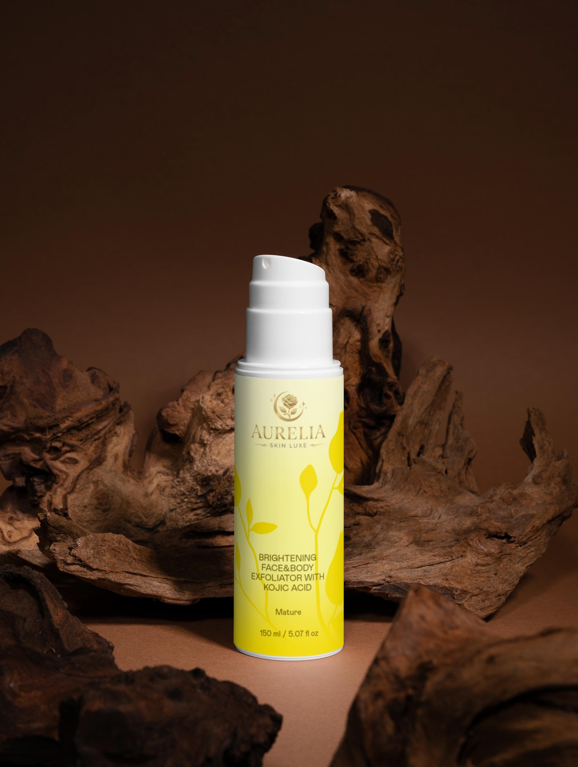 Brightening Face & Body Exfoliator with Kojic Acid
