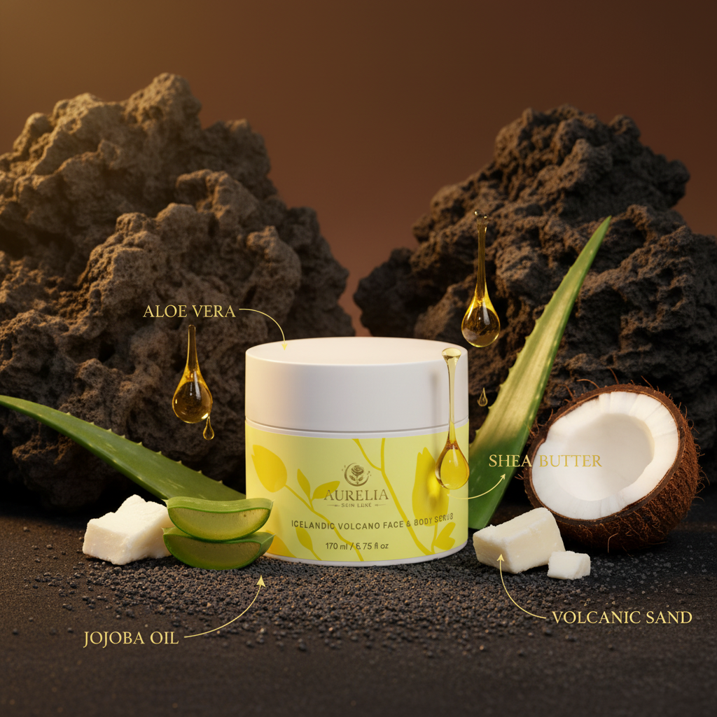 Volcano Scrub – Dramatic Volcanic Hero