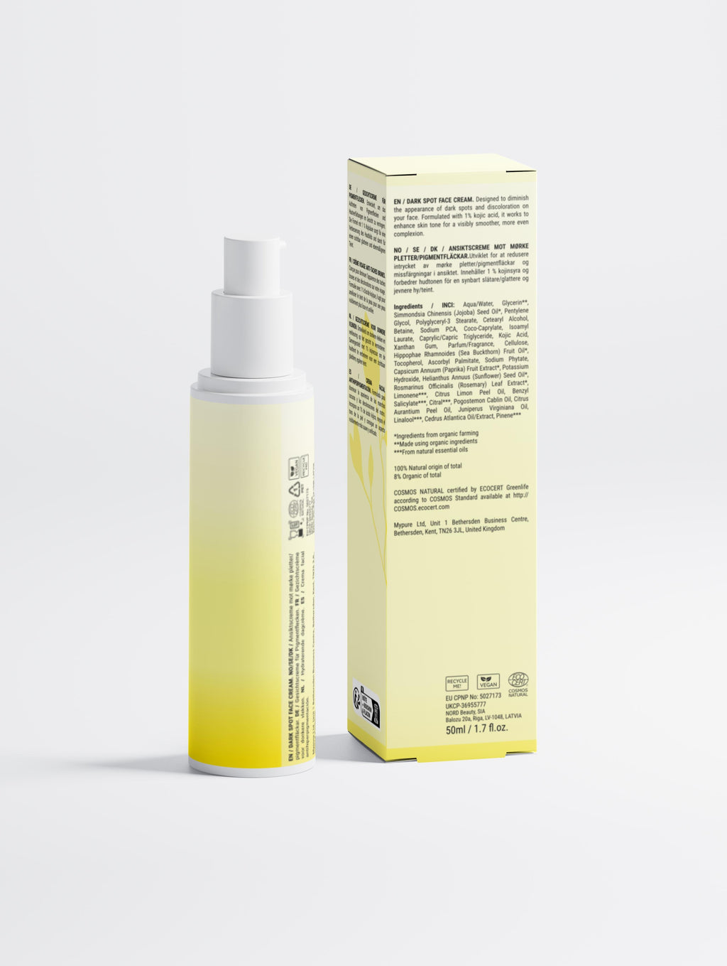 Dark Spot Face Cream with Kojic Acid - Aurelia Skin Luxe